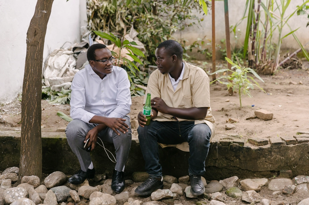 Aimable and Papa Coriandre