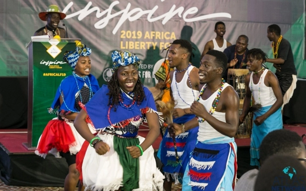 Performers at the Africa Liberty Forum.