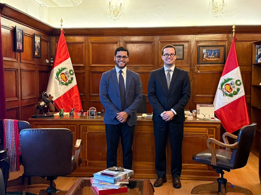 Jose at Andean Parliament