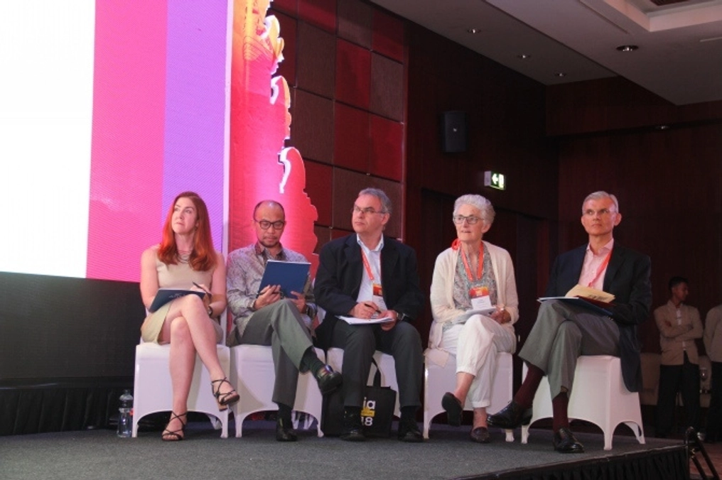 Judges at the 2018 Asia Liberty Forum.
