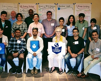 Asia fundraising group shot