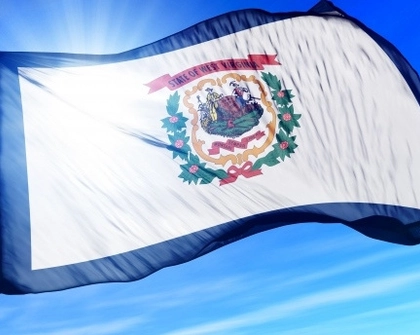 WV flag stock